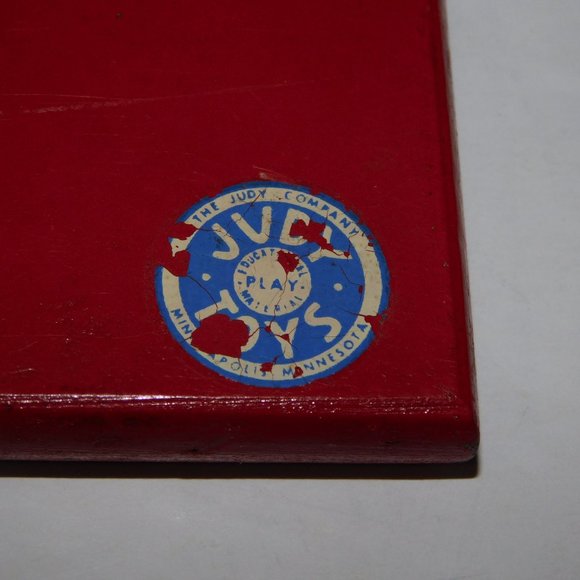 Vintage THE KING Judy Toys 17 Piece Wooden Childrens Puzzle - Picture 6 of 6